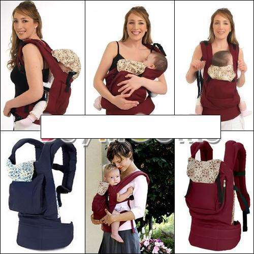 Comfortable Infant Baby Carrier (4 ways)Newborn Kid Sling Wrap Rider Adjustable Backpack